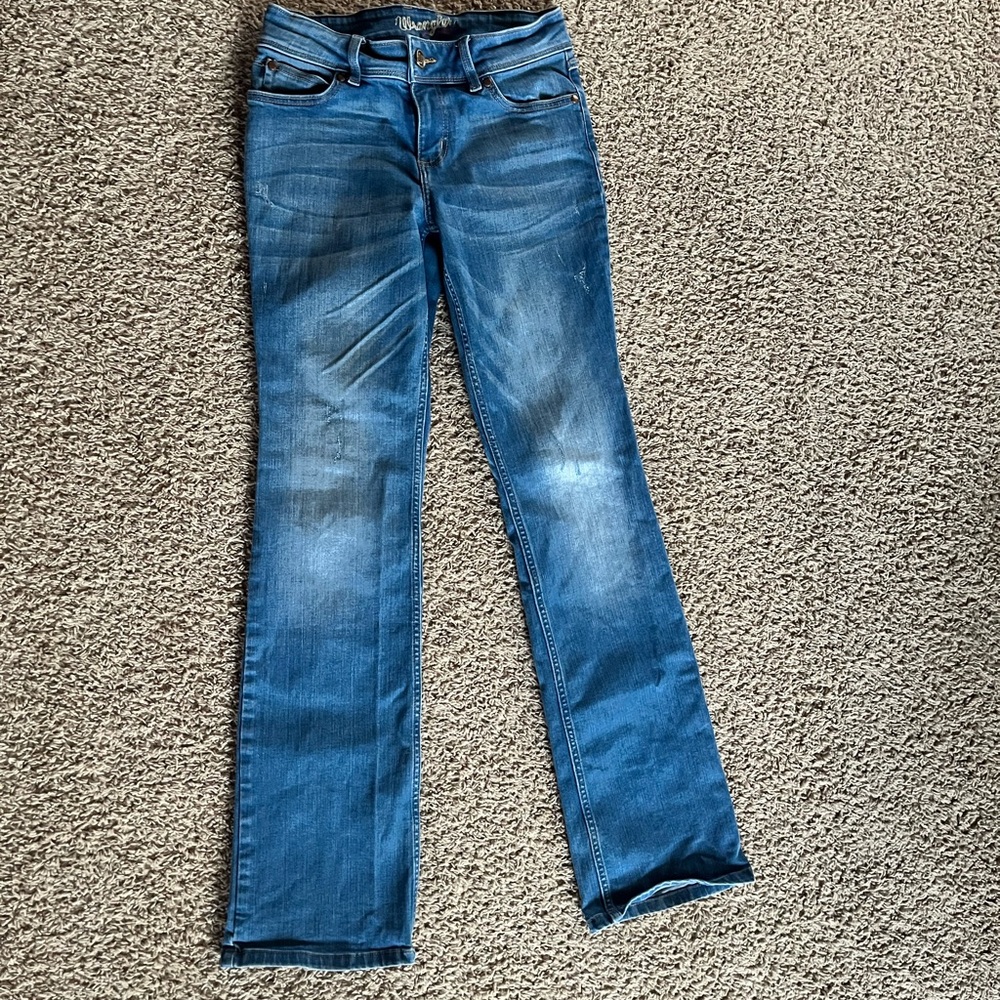 Classic Blue Wranglers women’s  Jeans size 5x34